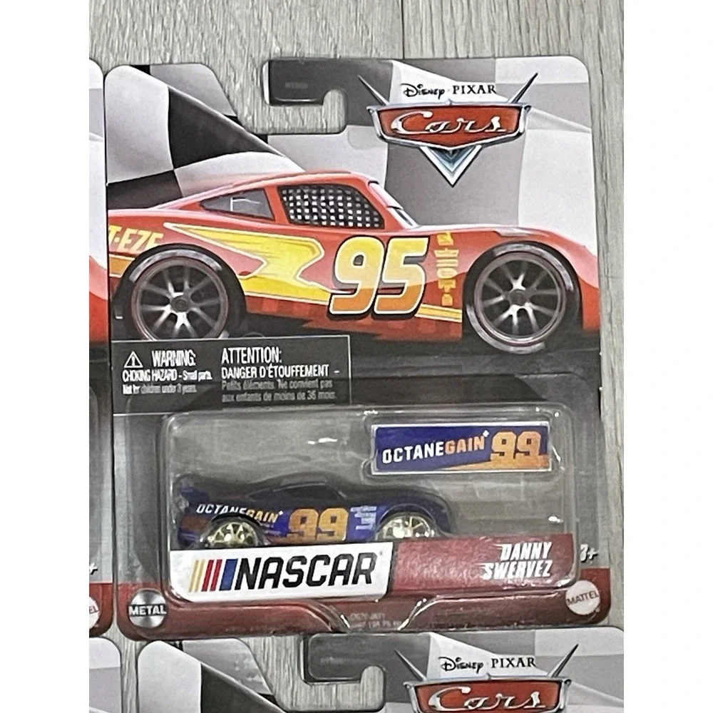 NEW Set of 6 NASCAR Edition Disney Pixar - Cars   - McQueen Bobba Danny Chase